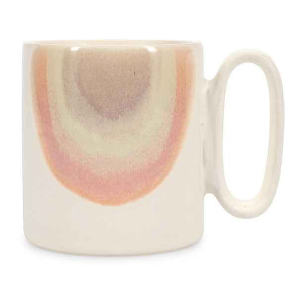 Růžový/béžový kameninový hrnek 390 ml Paint – Salt&Pepper