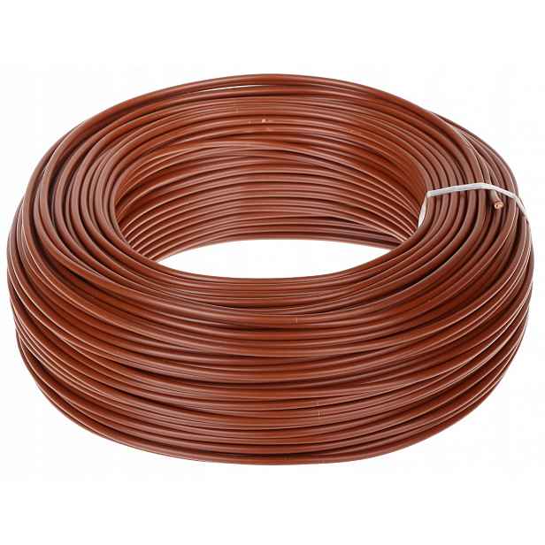 Elektrický kabel DY-1.5-BN/750V 100 m hnědý