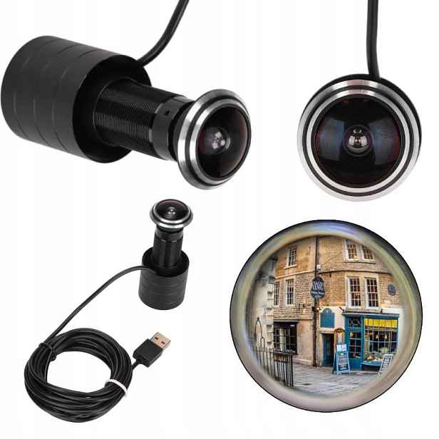 Kukátko Kamera Na Dveře Jidáš Full Hd Usb