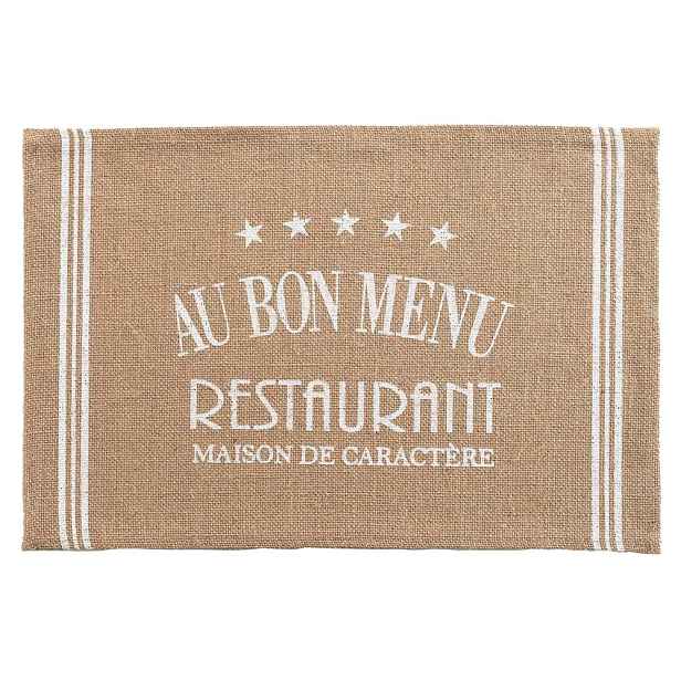 Prostírání z juty 30x45 cm Diner – douceur d'intérieur