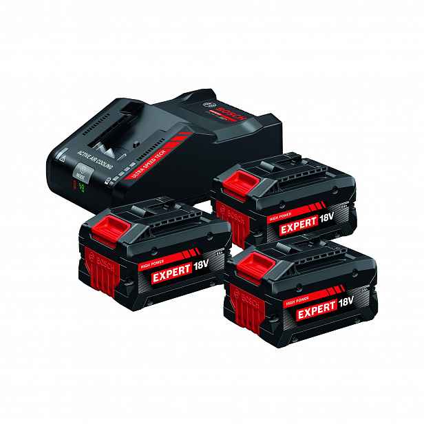 Sada startovací AKU Bosch EXBA18V-80, EXAL18V-160