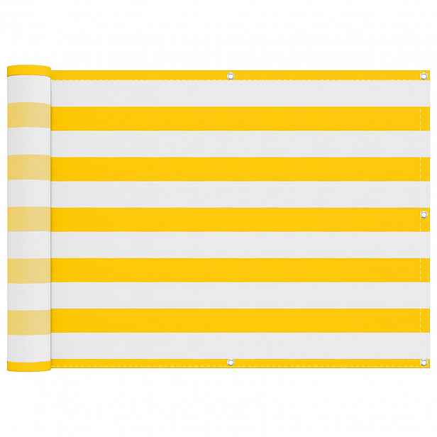 vidaXL Balkonová clona 75 x 200 cm Oxford látka Obdélníkový