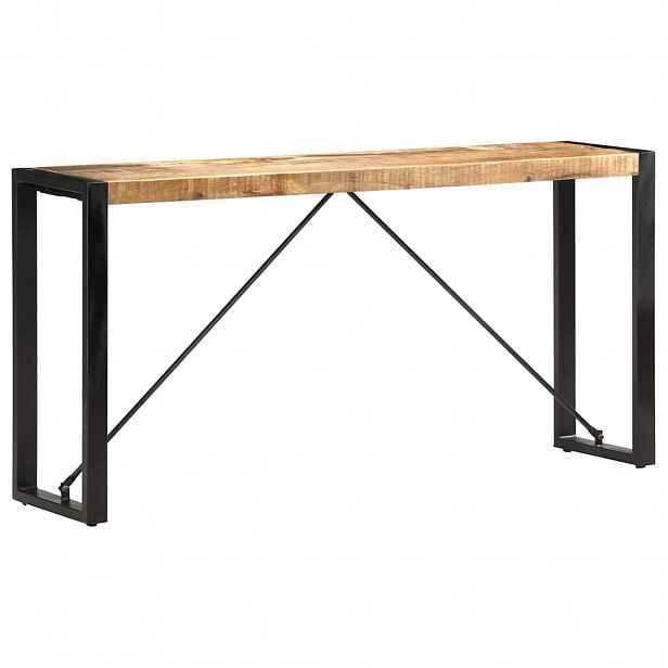 vidaXL Konzolový stolek 150 x 35 x 76 cm masivní mangovníkové dřevo