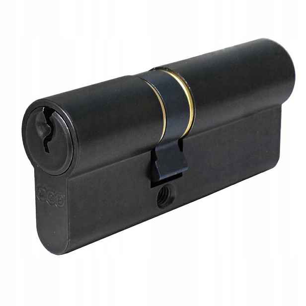 Vložka Černá Matná dveřní 30x35mm 3 klíče Agb