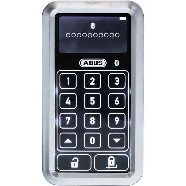 Bluetooth klávesnice HomeTec Pro CFT3100 stříbrná Abus