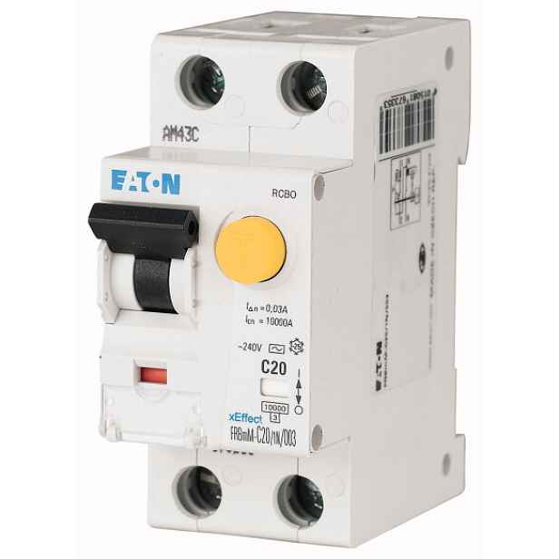 Chránič proudový s jištěním Eaton FRBmM-B16/1N/003-G
