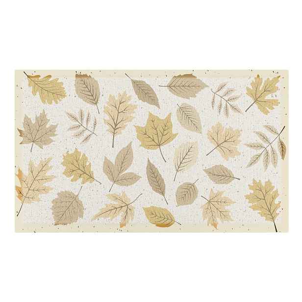 Rohožka 40x70 cm Autumn Neutral Leaves – Artsy Doormats