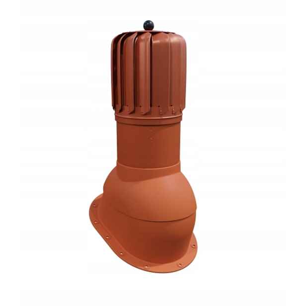 Rotační krb pro ploché plechy ⌀150 mm Roto Bitu O Cihlový