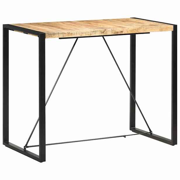 vidaXL Barový stůl 140 x 70 x 110 cm masivní mangovníkové dřevo