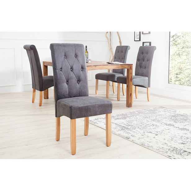 Chesterfield jídelní židle 2 ks DOLON Dekorhome