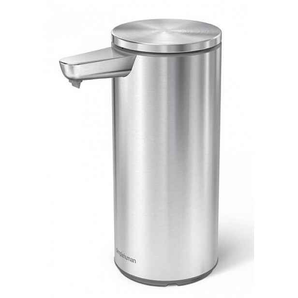 Bezdotykový dávkovač mýdla Simplehuman 266 ml dobíjecí kartáčovaná nerez SHST1082