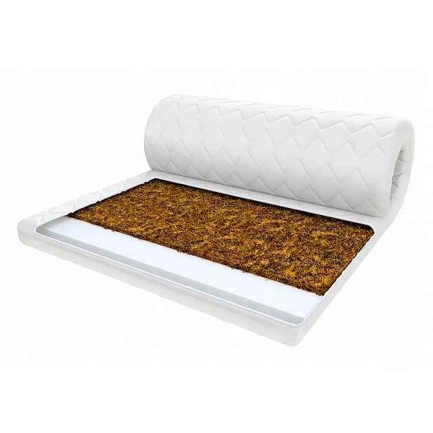 Matrace 100x200 T25 kokos Topper 7 cm