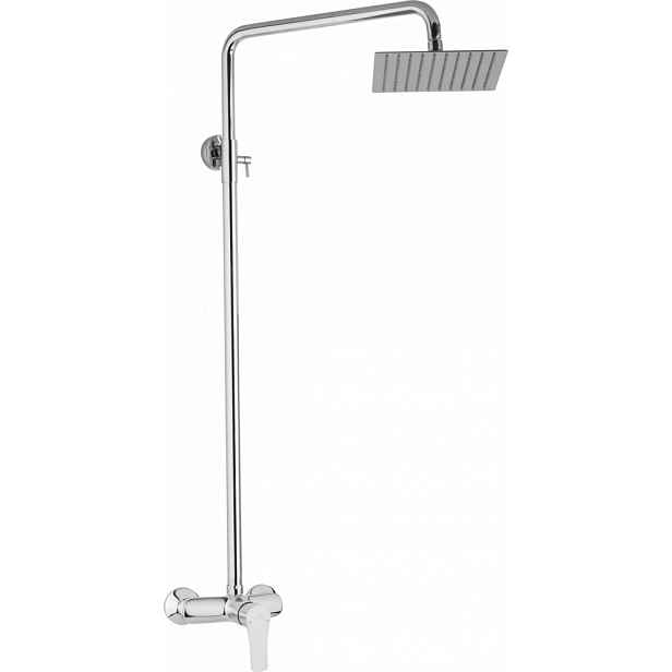 JB Sanitary Sprchová sestava s baterií DOKA s horním vývodem, 25x25cm SK 61 000 00 5