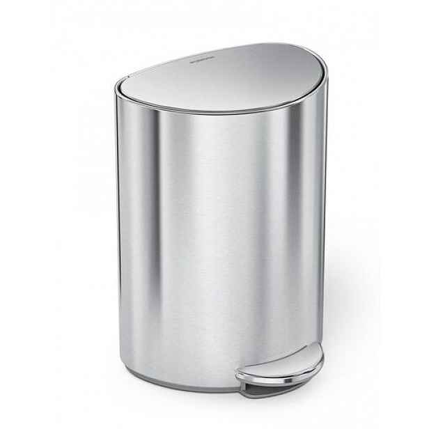 Pedálový odpadkový koš Simplehuman 6 l kartáčovaná nerez SHCW2106