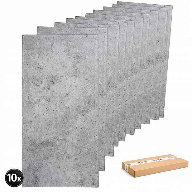 Dekorativní panely Beton Imitace Concrete Grey Classic Xps 10 Ks 5 m²