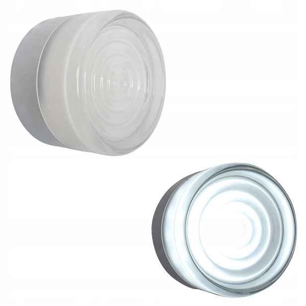 Kulatý Led nástěnné svítidlo bílé barvy 6 W pro chodbu Cct Light Prestige