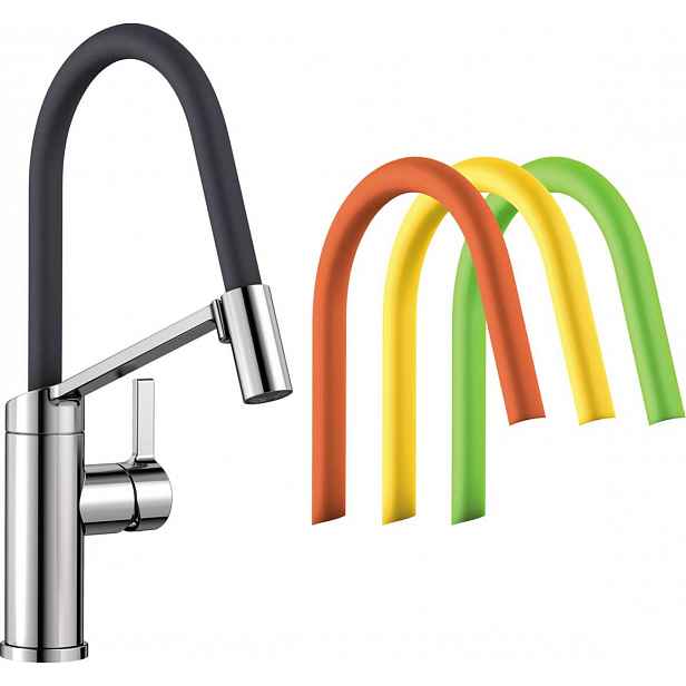 Blanco Viu S - Dřezová baterie s flexibilním ramenem, chrom 524813