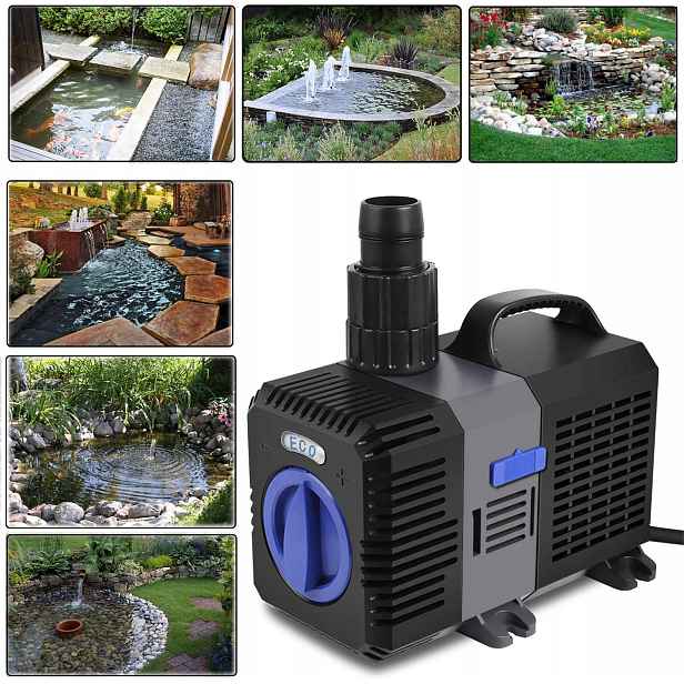 Čerpadlo Do Jezírka Fontány Akvárium Eco CTP-4800 4500 l/h 30 W