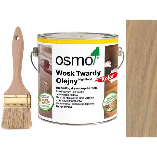 Osmo 3040 tvrdý vosk olejový vosk olej 0,75L Bílý