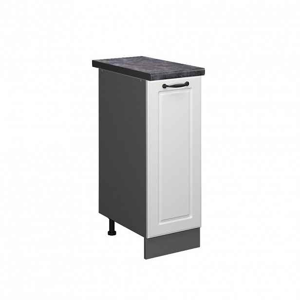 Vicco LÉKÁRNIČKOVÁ SKŘÍŇKA R-Line Bílý venkovský dům 30 cm , PD Antracit