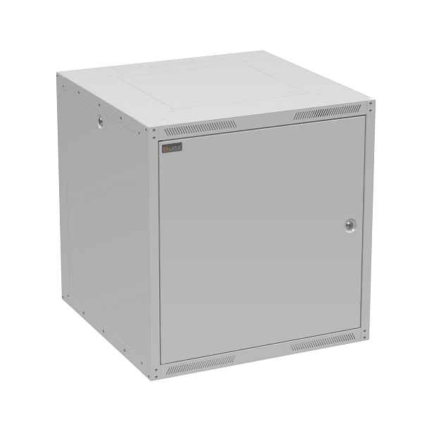 Rozvaděč datový nástěnný 19" Solarix GrandN DUO 12U plechové dveře