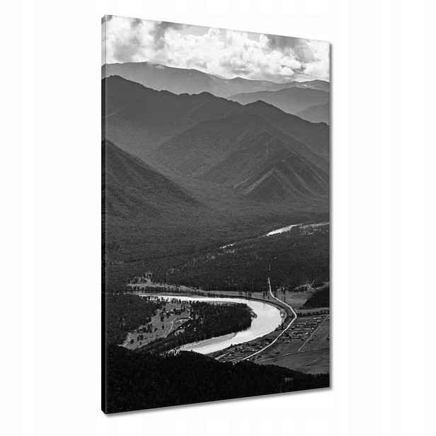 Obrazy 60x90 Pohled z terasy na Tyungur