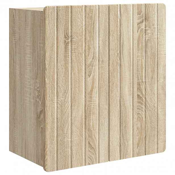 vidaXL Nástěnná skříň Dub sonoma 59 x 31 x 64 cm Kompozitní dřevo