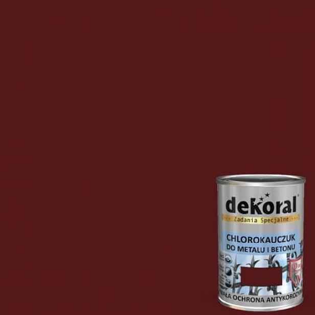 Dekoral Chlorokaučuk na kov a betonu Mahagonový bronz 5L