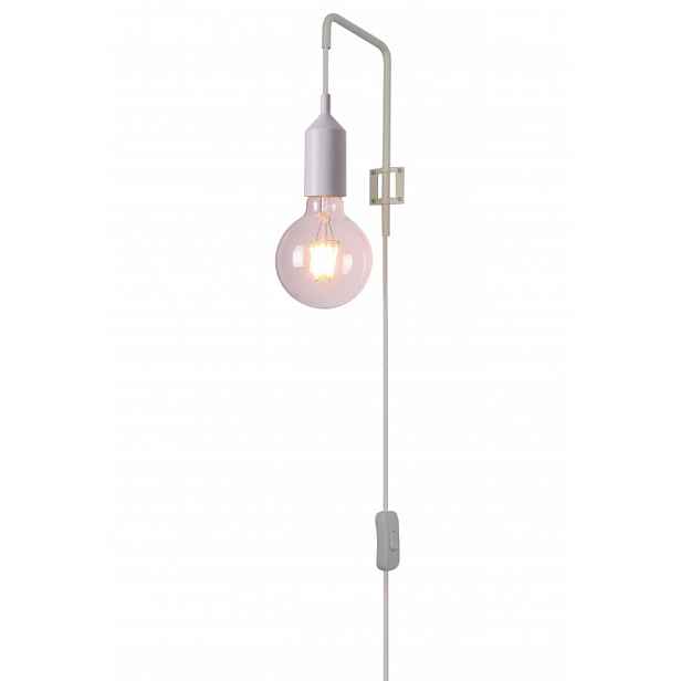 Nástěnné svítidlo bílé industriální 1X40W E27 Laren Ledea