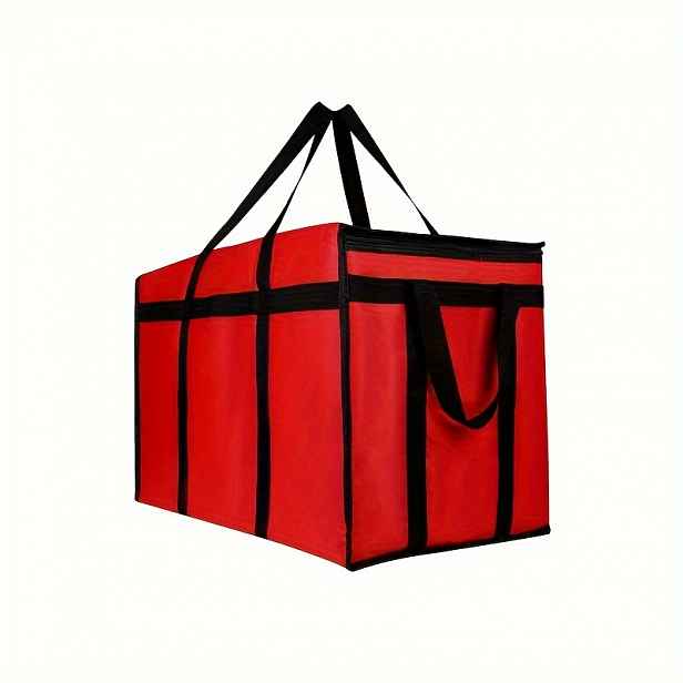 TEMU 1ks XXXL (58,42 x 35,56 x 38,1 cm) Nadměrně velká izolovaná taška, expresní taška, odolná izolovaná taška, přenosná chladicí taška s více