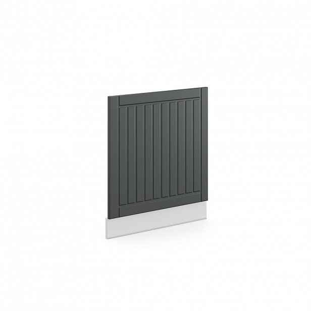 Vicco PŘEDNÍ PANEL Fame-Line Antracitový venkovský dům 60 cm bez pracovní desky