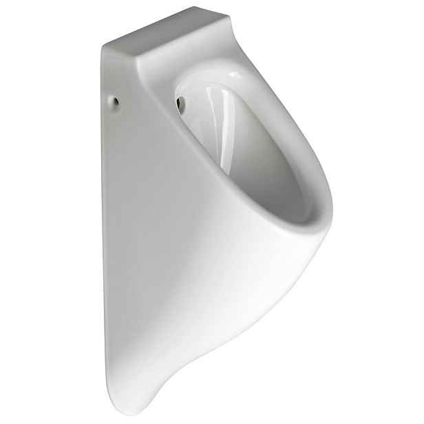 Kerasan AQUATECH urinál se zakrytým přívodem vody 21x53,5 cm, včetně sifonu, bílá