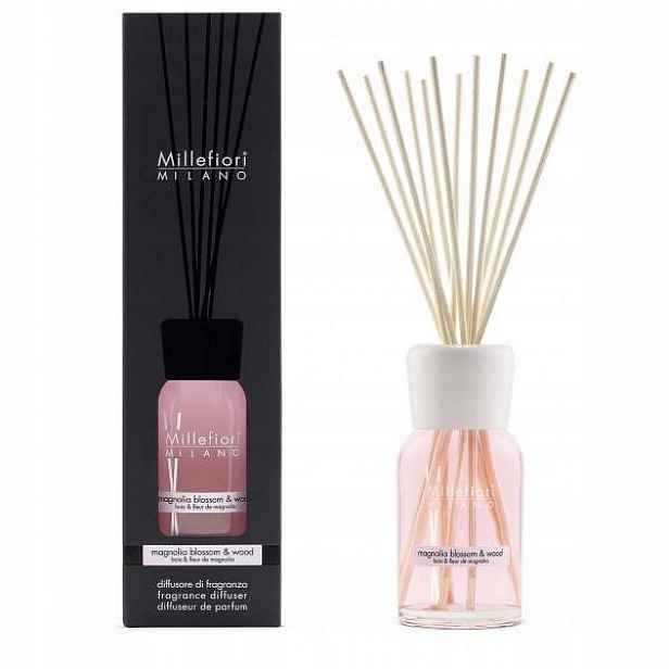 Magnolie Blossom & Wood Millefiori tyčinky, difuzér 500 ml