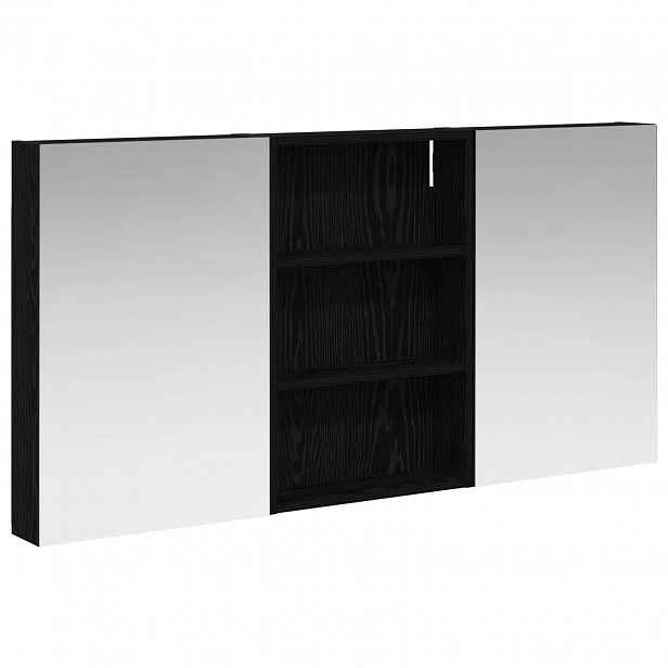 vidaXL Sada koupelnových skříněk 3 ks 120 x 10,5 x 60,5 cm