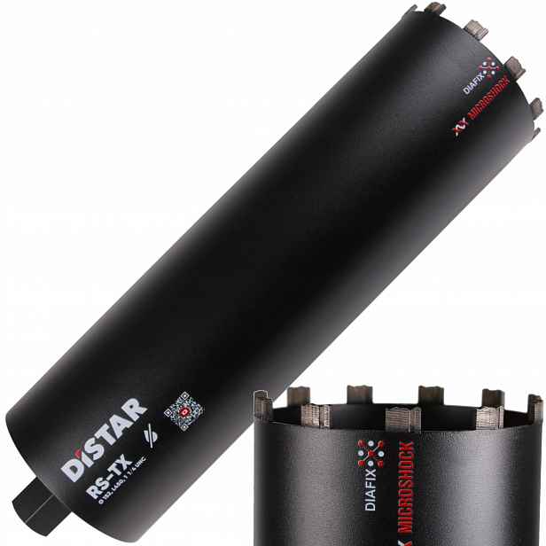 Vrták Distar 152 mm Rs-tx 1 1/4 Unc Beton Sucho