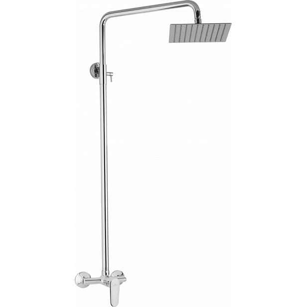 JB Sanitary Sprchová sestava s baterií FINERY s horním vývodem, 25x25cm SF 61 000 00 5