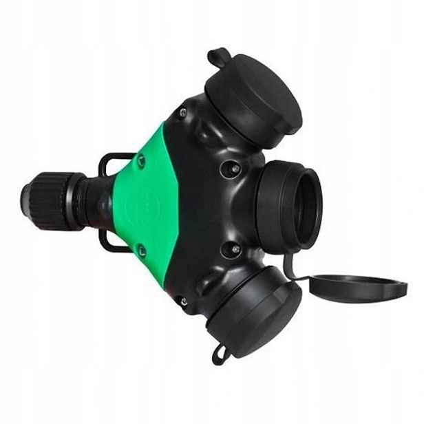 Rozbočka gumový 3x16A 250V IP44