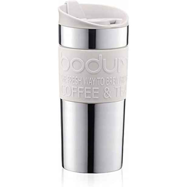 Termohrnek Bodum 0,35 l, nerezová ocel, dvojité stěny, mytí