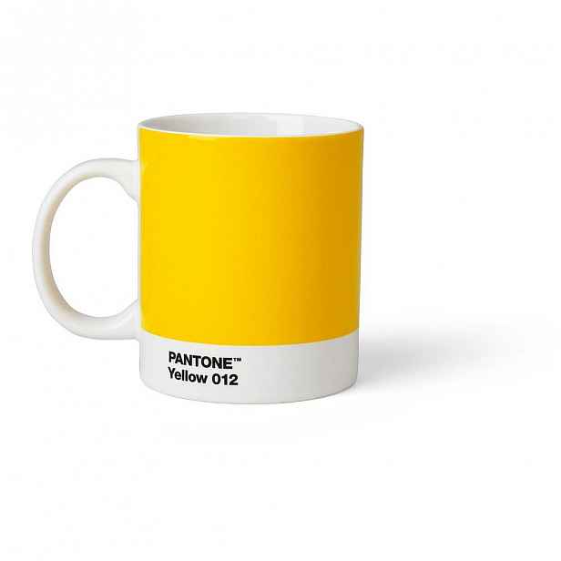 Žlutý hrnek Pantone, 375 ml