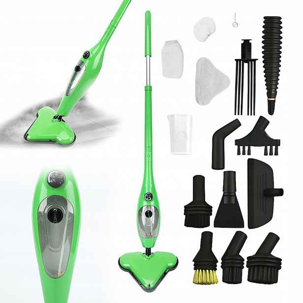 Multifunkční Parní Mop S Velkým Výkonem 1300 W 10 Vyměnitelných Nástavců