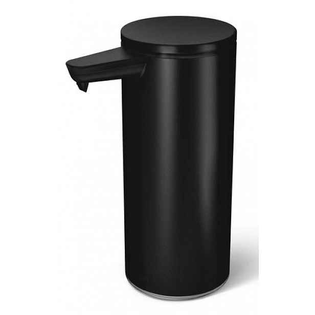 Bezdotykový dávkovač mýdla Simplehuman 266 ml dobíjecí matná černá ocel SHST1084