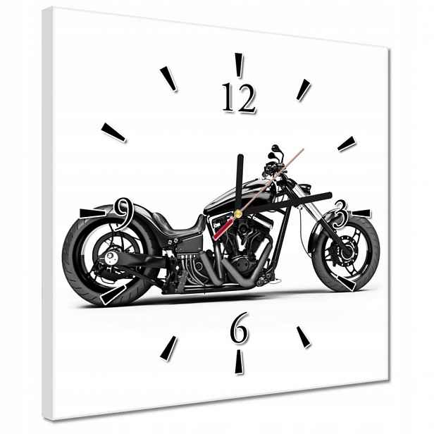 Hodiny 30x30 Chopper Motor
