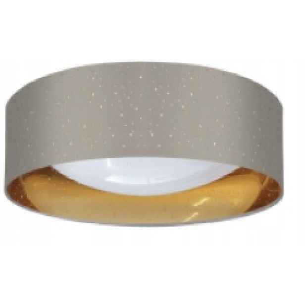Stropní Svítidlo Led Tuluza 40 cm taupe-zlatý 24W 2600lm 4000K