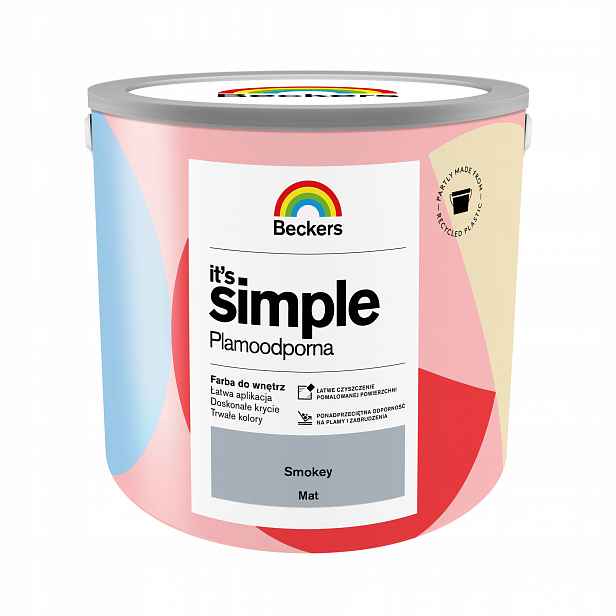 Beckers Barva Plamoodolná It's Simple Smokey 2,5L