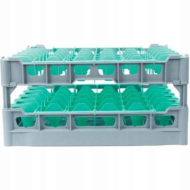 Koš na Sklenice pro 36ks 75x75 mm pro např ilios č.3 Kit fries rack system