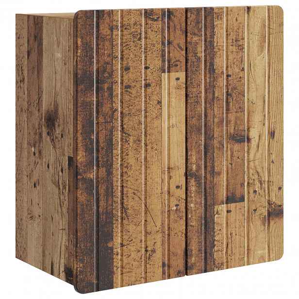 vidaXL Nástěnná skříň Staré dřevo 59 x 31 x 64 cm Kompozitní dřevo