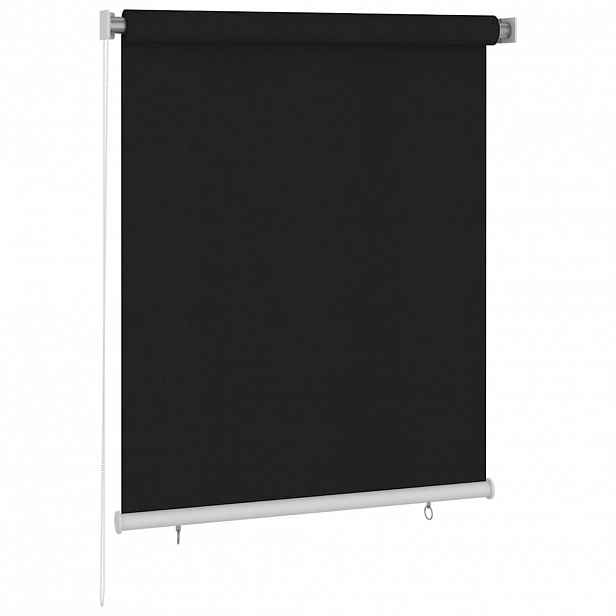 vidaXL Venkovní roleta 125 (Š) x 140 (V) cm černá