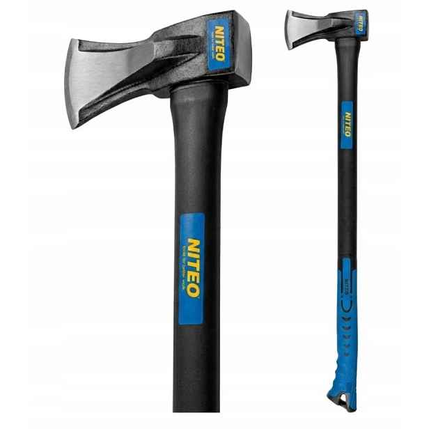 075 Velká štípací sekera Niteo 90 cm 2,55 kg, pogumovaná rukojeť