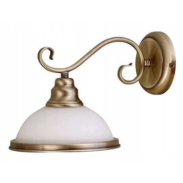 Elisett nástěnné svítidlo max. 1x60W E27 IP20 bronz