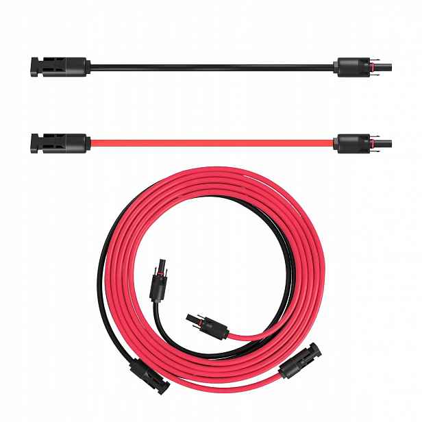 Prodlužovací Kabel MC4 4 mm (2x10 m) Pro fotovoltaické panely